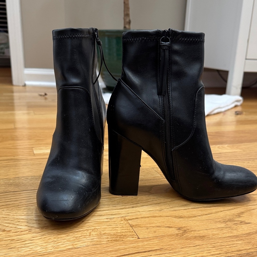 Rebecca Minkoff Black Heeled Boots